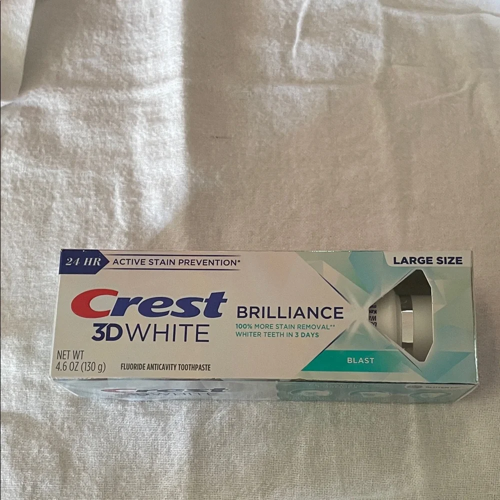 Crest 3D White Brilliance Blast Toothpaste